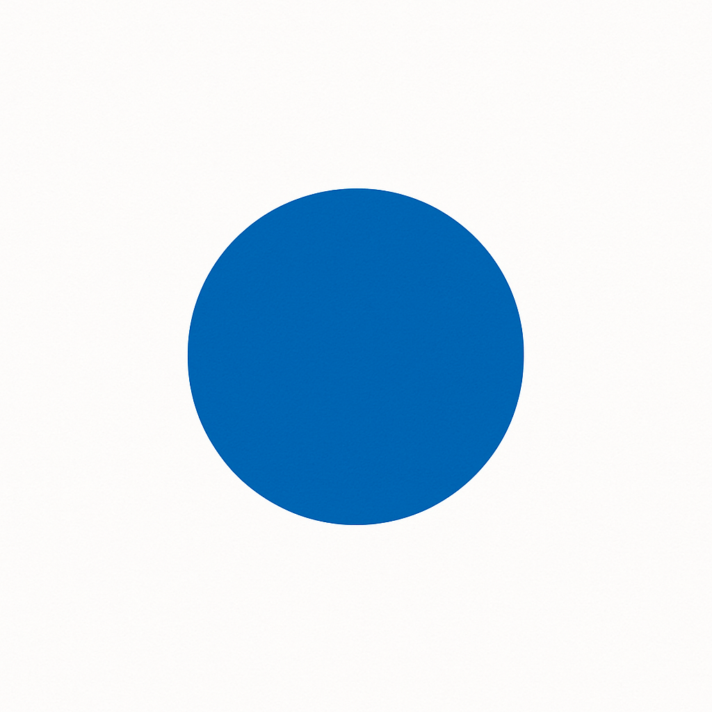 Blue Dot Yard Sign