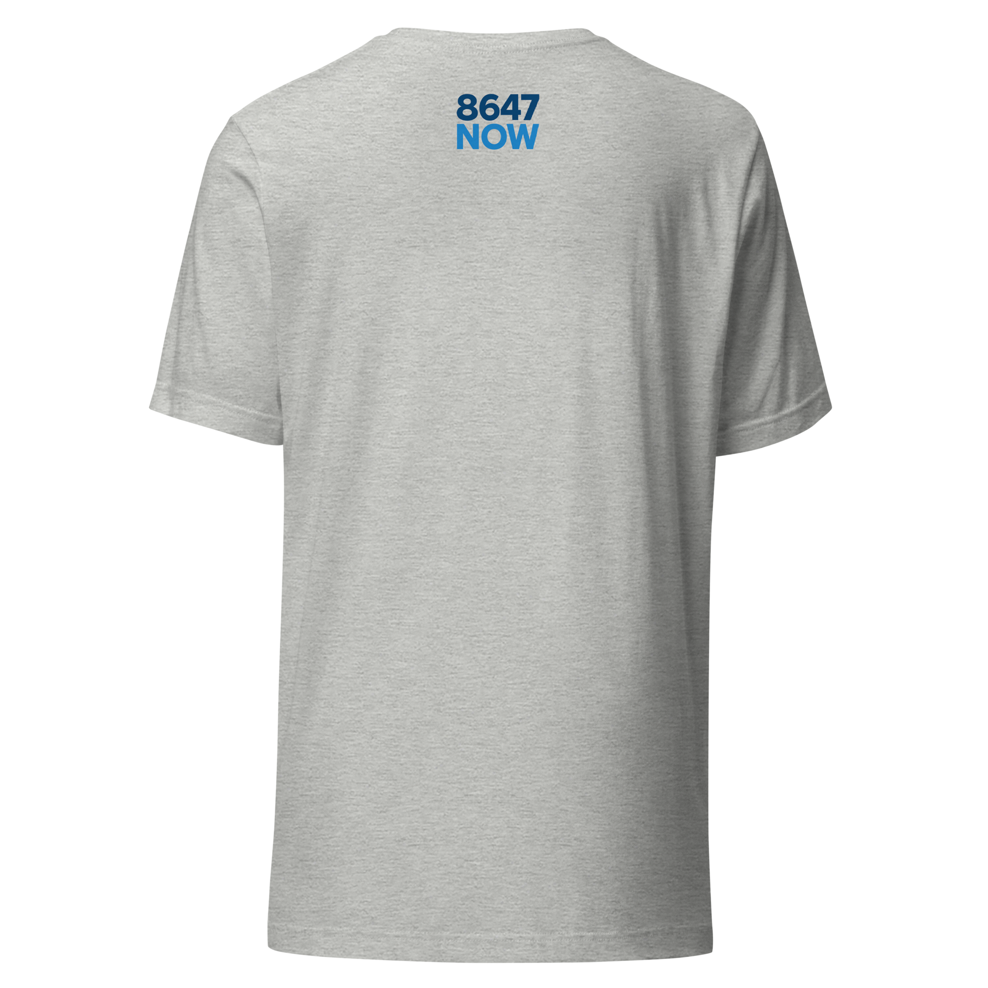 FDT Silhouette Tee Athletic Heather back mockup